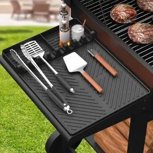 Silikon Grillmatte Grill Zubehör Grillmatte, Silikon Ablagematte für Grillzubehö