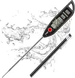 BOMATA Wasserdichtes IPX7 Thermometer, geeignet für Wasser, Flüssigkeiten,Kerzen und Kochen.Sofor...