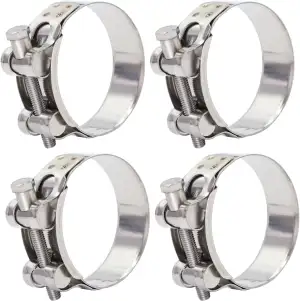 6 Stück Gelenkbolzenschellen Edelstahl Schlauchschellen Starke Schlauchklemme Sp