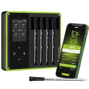 Outdoorchef Easy Check Thermometer Quadro – Wireless Bluetooth BBQ‑Thermometer m