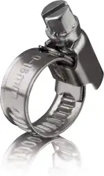 Schlauchschellen Edelstahl | 8-16mm [10 Stück] | Profi W4 Schlauchklemme | Schlauchschelle geeign...