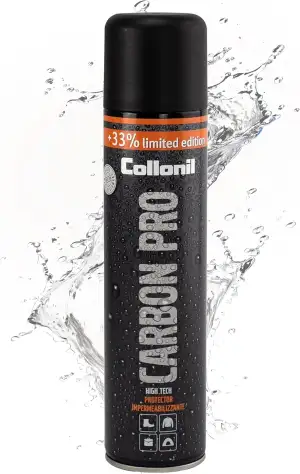 Collonil Carbon Pro Imprägnierspray - High-Tech Schutz für Schuhe, Jacken, Zelt und Cabrio Verdeck - fluorfreie Imprägnierung für Leder, vegane Materialien & Textilien – Made in Germany