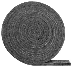 Hochtemperatur-Grilldichtung, kompatibel mit L/XL Big Green Egg Keramikdeckel, BBQ-Räucherdichtung, selbstklebender Filz, 4,5 m lang, 2,2 cm breit, 0,3 cm dick