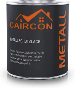 CAIRCON Metallschutzlack 3in1 Rostschutzfarbe für Metall – Grundierung, Rostschu