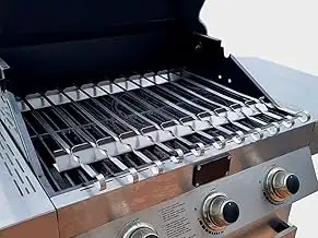 Schaschlikaufsatz Grillspieße Spießaufsatz Spießhalter Gestell für Gasgrill/Kohl