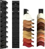 2 Stück Cap Halter, Stabile Cap Halterung Wand Geeignet für Kleiderschränke, Türen und Schlafzimm...
