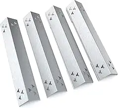 tuning-art GA12 Gasgrill Brennerabdeckung Edelstahl kompatibel mit Rösle Videro 