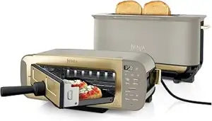 Ninja Foodi 3-in-1 Toaster, Elektrogrill mit Deckel, Panini-Presse mit Flip-Desi