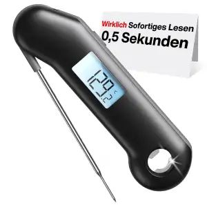 ThermoMaven F1 Turbo Digitales Fleischthermometer –0,5s Sofortanzeige Grilltherm