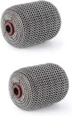 2 Stück Ersatz Grillbürstenköpfe für Elektrischer Grillreiniger