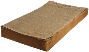 BAMI 1000 Stück Hamburgerpapier Burgerpapier The New York Times Einschlagpapier Geschenkpapier 25...