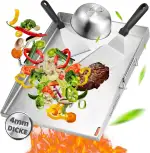 Premium Plancha Grillplatte Set - 40 x 30 cm - Grillplatte für BBQ Gasgrill & Kohlegrill - 4mm Dicke Plancha Gasgrill - Edelstahl mit 1 Burgerglocke & Grillspachtel Set