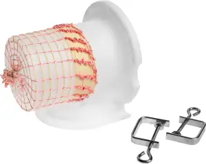 Browin 310090 Applikator für Räuchernetze, Kunststoff, Weiß + Netz 3m