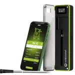 Outdoorchef Easy Check Single Bluetooth Grillthermometer - Kabelloses Fleischthermometer mit App, 1 Fühler, 200 m Reichweite, spülmaschinenfest, für BBQ, Grill & Smoker