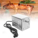 grillmotor für grillspieß 220V, SP-S40 Edelstahl BBQ Grill Zubehör Bräter Elektromotor Ziegenschwein Huhn BBQ Spieß Rotisserie Roaster Grill Grillmotor 50-70kg