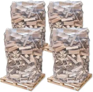 1,6 m³ / SRM Brennholz Buche 33 cm Scheitlänge PEFC-zertifiziert Made in Bavaria