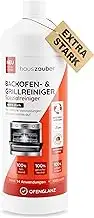 hauszauber - Backofenreiniger [EXTRA STARK] 1000 ml Grillreiniger Gelpaste - Löst starke Verkrust...