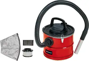 Einhell Aschesauger TC-AV 1718 D (1.200 Watt, Saugleistung 170 mbar, 18 l Weißbl