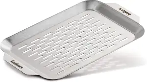 Enders® Grillschale, aus Edelstahl, zartes Grillgut wie Fisch oder empfindliches