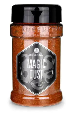 Ankerkraut Magic Dust, BBQ Rub, Marinade für Fleisch, Gewürzmischung zum grillen