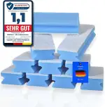 Premium XXL 10erSet Kratzfreie Spülschwamm, Putzschwamm, Reinigungsschwamm, Küchenschwamm, zweiseitige, Scheuerschwamm, Topfreiniger, waschbar -60 Grad 15x7x4cm zum wiederverwenden