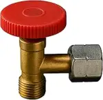 Gasdruckregler aus Messing I Zum genauen Regulieren der Gaszufuhr I Stufenloses Gasventil für Gas...