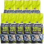 27kg Cocos Premium Grillbriketts aus Kokosschalen „Made IN Germany“ Kohle Holzkohle für Kugel-& H...