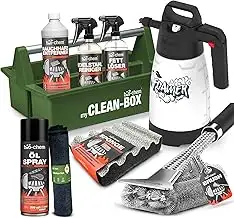 bio-chem Grill Reinigungsset und Pflege professionell Box 9-teilig: Rauchharzent