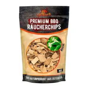 grillart® XL Premium Räucherchips Buche für das besondere Raucharoma - sehr rauc