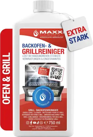 MAXXI CLEAN | Backofen & Grillreiniger - das Original | 750 ml Gel Paste | selbs