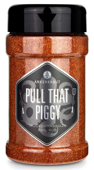 Ankerkraut Pull that Piggy, Pulled Pork BBQ-Rub, Gewürzmischung zum Grillen, 220