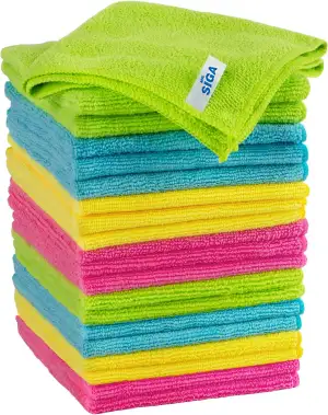 MR.SIGA Mikrofaser Reinigungstücher Lappen Putztücher Fenster Tuch Mikrofasertüc