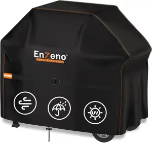 Enzeno Grillabdeckung Wetterfest,Gasgrill Grillabdeckung Regendicht BBQ Grill Sc
