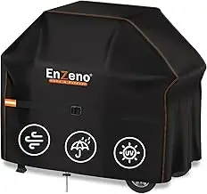 Enzeno Grillabdeckung Wetterfest,Gasgrill Grillabdeckung Regendicht BBQ Grill Schutzhülle Staubdi...