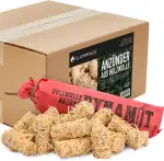 Panorama24 10 kg Kamin-Anzünder und Grill-Anzünder ca. 800 Stück (Ofen-anzünder, Anzündwolle, Anzündhilfe) aus Bio Holz-Wolle und Wachs - schnell und umweltfreundlich