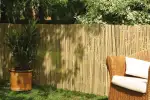 DE-COmmerce Bambus Zaun Sichtschutz CALAMA extra gehärtet (HxB) 150 x 500 cm Balkonsichtschutz, Gartenzaun, Sichtschutzzaun für Garten, Terrasse, Balkon