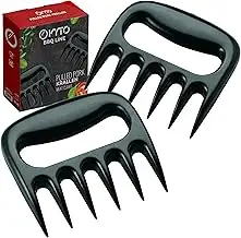 Kyto 2er Set Pulled Pork Krallen, BBQ Fleischkrallen Meat Claws - Grill Zubehör 