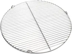 Edelstahl Grillrost rund 55 cm rostfrei für Holzkohlegrill, Gasgrill, Schwenkgri