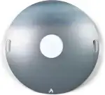 Grillrost.com Das Original Feuerplatte 80cm - Massive 5mm Grillplatte für die Feuertonne oder Feuerschale - vom Marktführer - Made in Germany