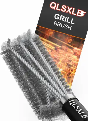 Grillbürste, Edelstahl Bürste Grill, Grillrost Bürste, Grill Reinigungsbürste La
