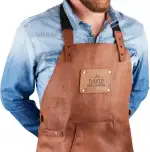your surprise Personalisierbare Lederschürze zum Grillen - Für Männer und Frauen personalisierbar als Geschenk für Grill- und Kochbegeisterte
