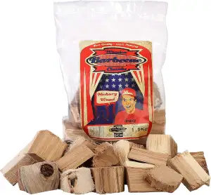 Axtschlag Räucherklötze Hickory, 1500 g XXL Packung sortenreine faustgroße Wood 