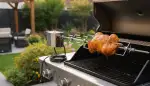 Der Grill Drehspieß: Saftig und kross