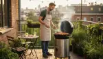 Der Säulengrill: Klassiker für den kleinen Raum