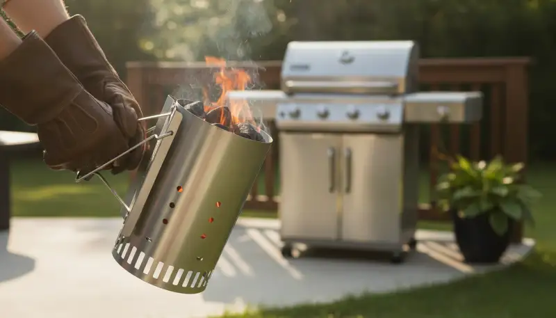 Der Weber Grill Kamin: Meisterhaftes Anzünden