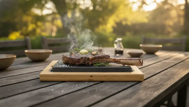 Die Lava Grillplatte: Ursprünglicher Genuss