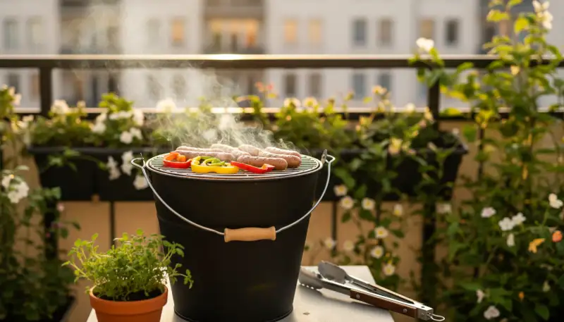 Grilleimer: Kompakter Grillgenuss überall