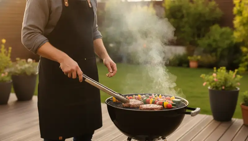 Robuste Grillschürze: Material und Pflege