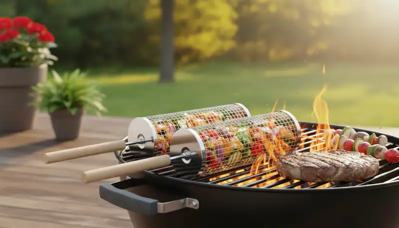 Vielseitige Grillkörbe: Alles perfekt garen